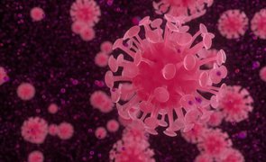 Amostra laboratorial do novo coronavírus, identificado antes na China