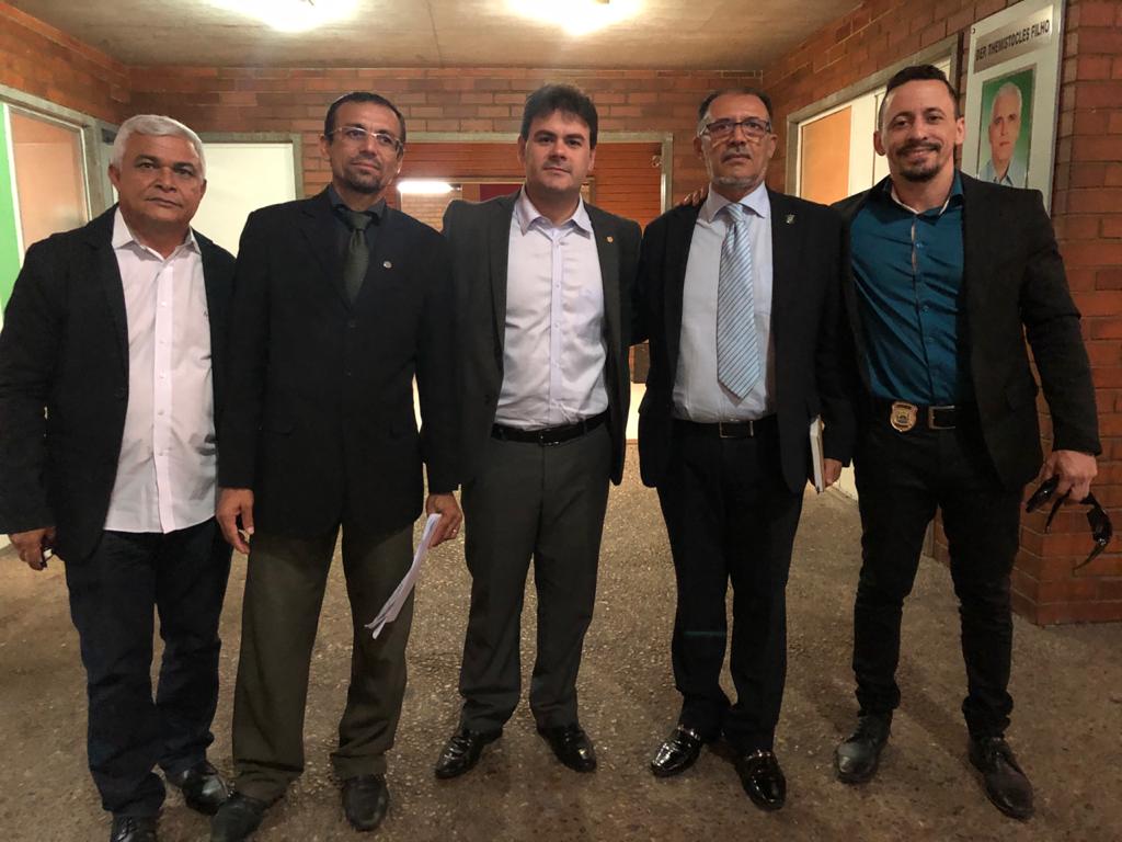 Deputado Severo Eulálio também dialogou com Policiais Penais