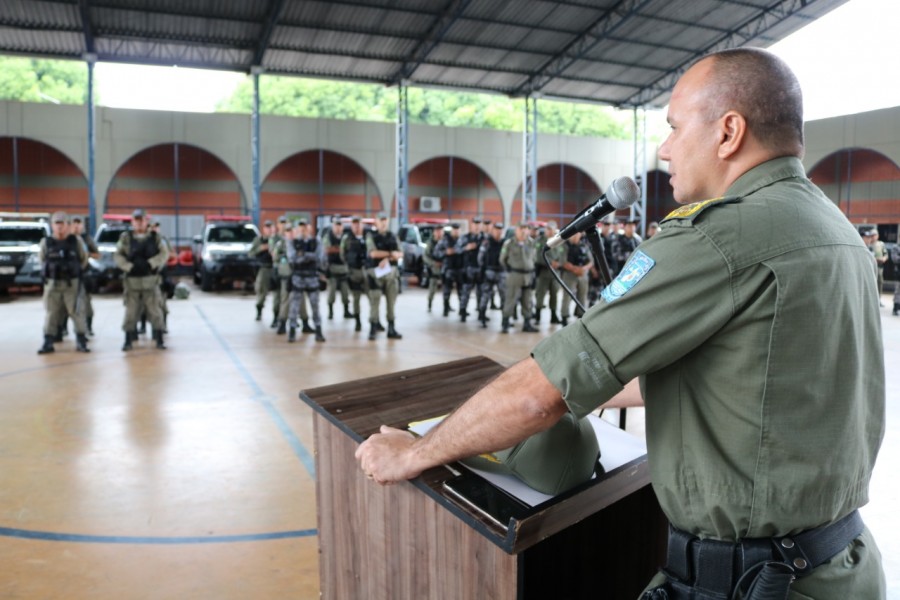 Fazem parte do efetivo policiais de Unidades convencionais e especializadas, como Batalhão de Policiamento Ambiental (BPA), de Policiamento Rodoviário Estadual (BPRE), de Rondas Ostensivas de Natureza
