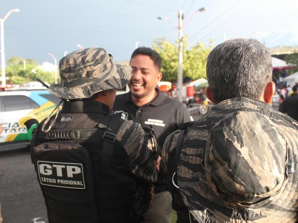Policiais Penais no Corso de Teresina 2020