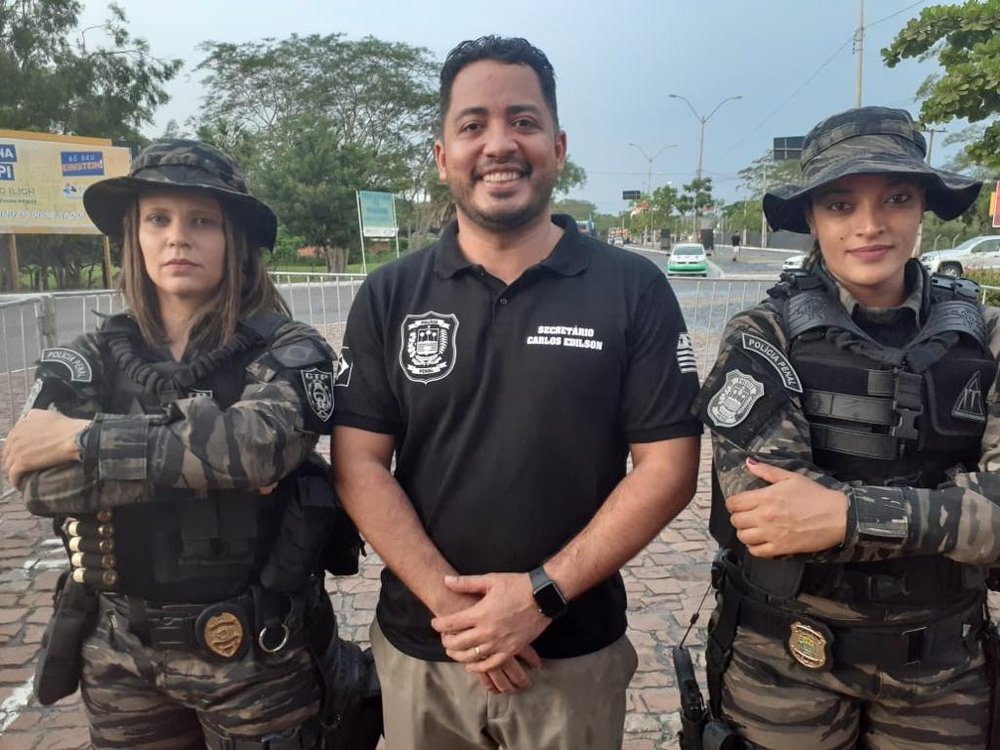 Policiais Penais no Corso de Teresina 2020 (Foto: Divulgação) Policiais Penais no Corso de Teresina 2020 (Foto: Divulgação)