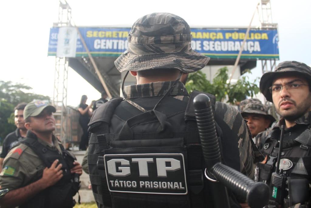 Policiais Penais no Corso de Teresina 2020