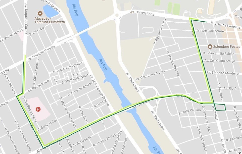 Seis linhas de ônibus mudarão itinerário durante o Corso