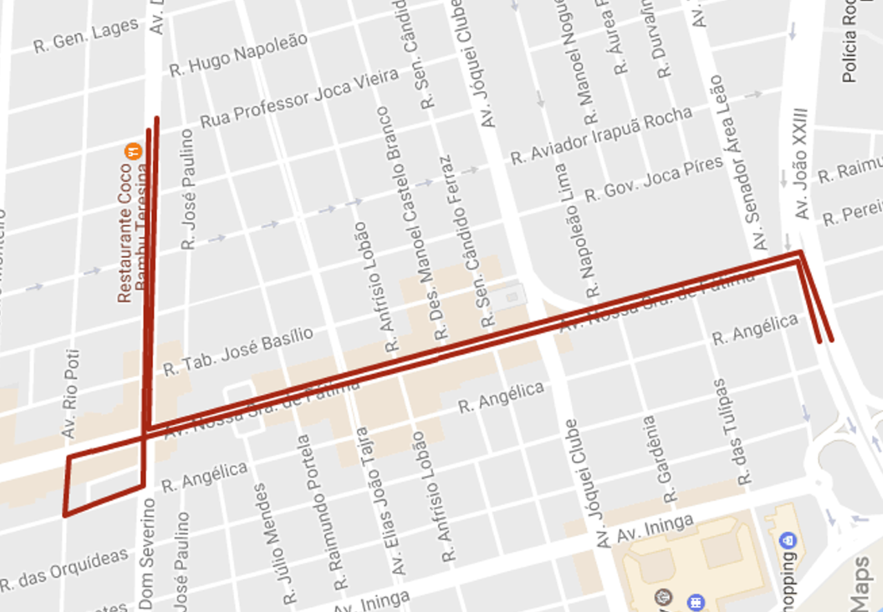 Seis linhas de ônibus mudarão itinerário durante o Corso