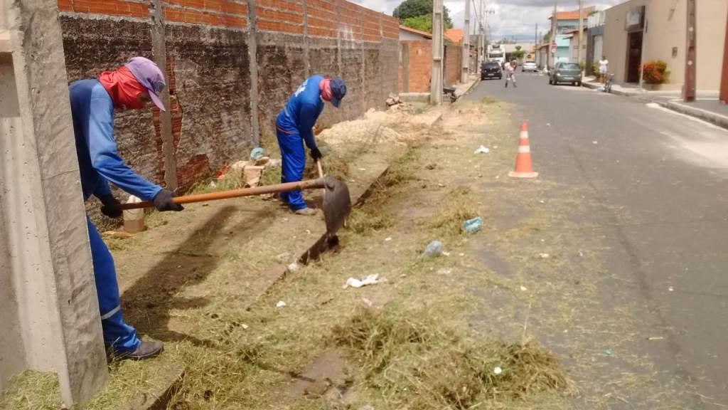 Alguns dos serviços executados são: capina, poda, varrição, limpeza de galerias, cemitérios e recolhimento de entulho.