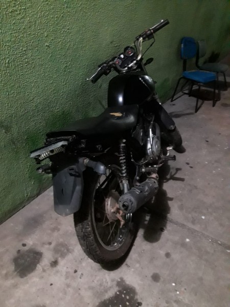 Moto recuperada pela PMPI