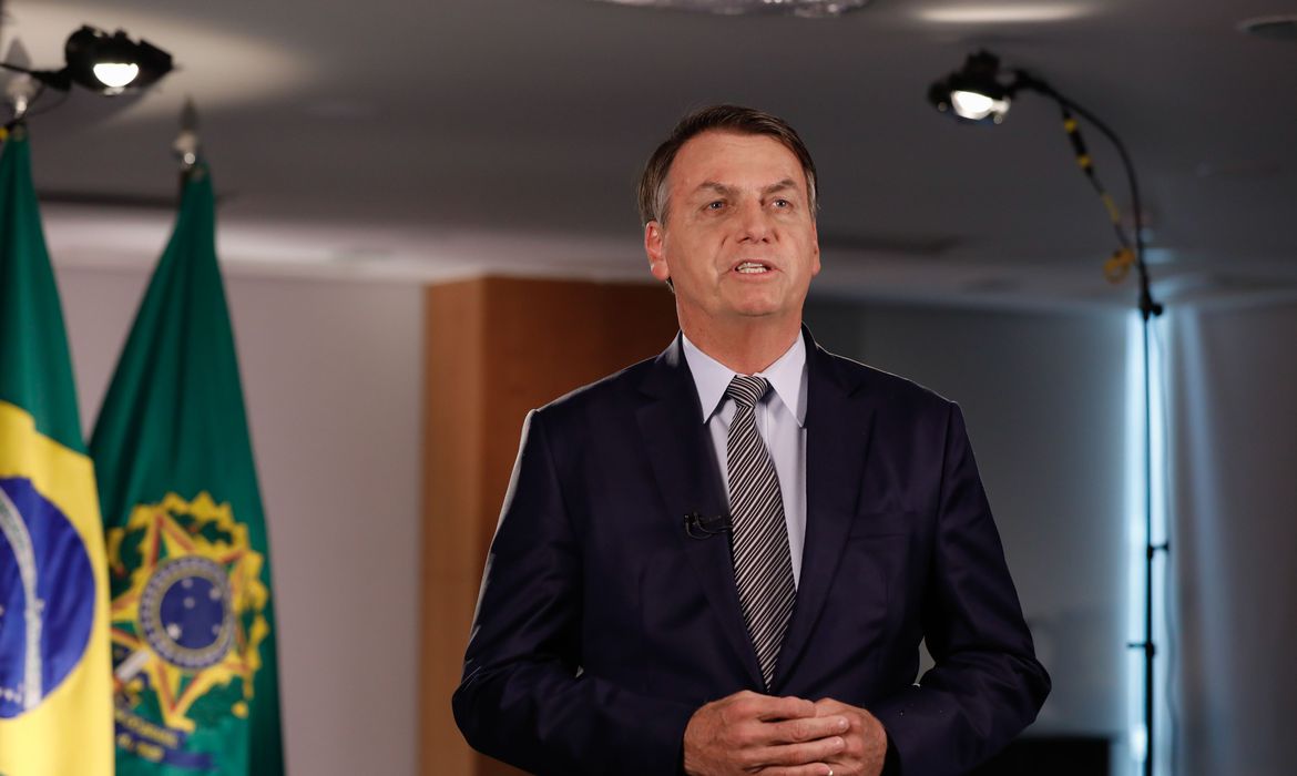 O presidente Jair Bolsonaro