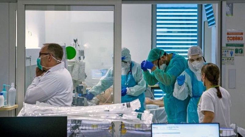 Algumas alas foram readaptadas para abrigar os paciente com COVID-19.