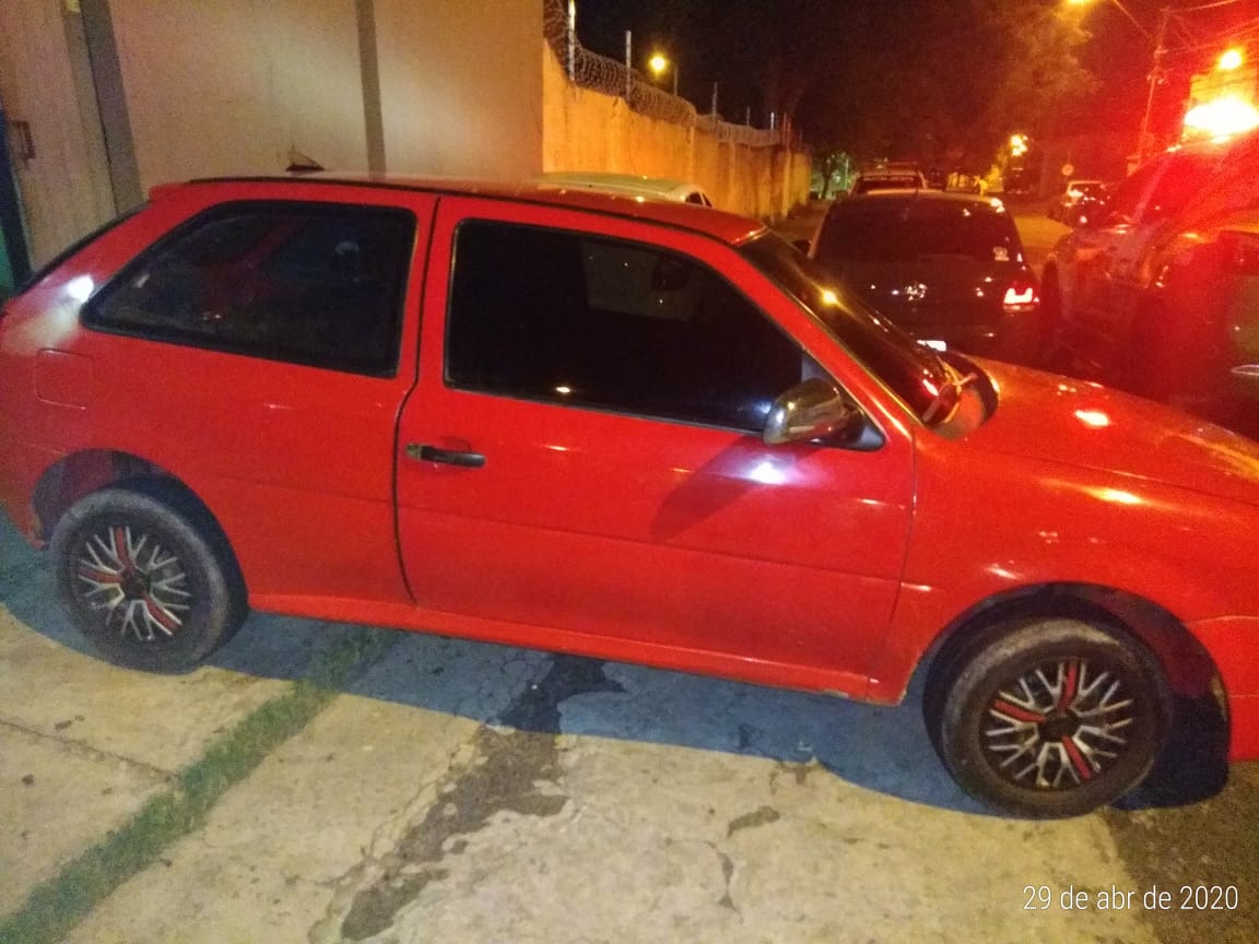 Materiais apreendidos