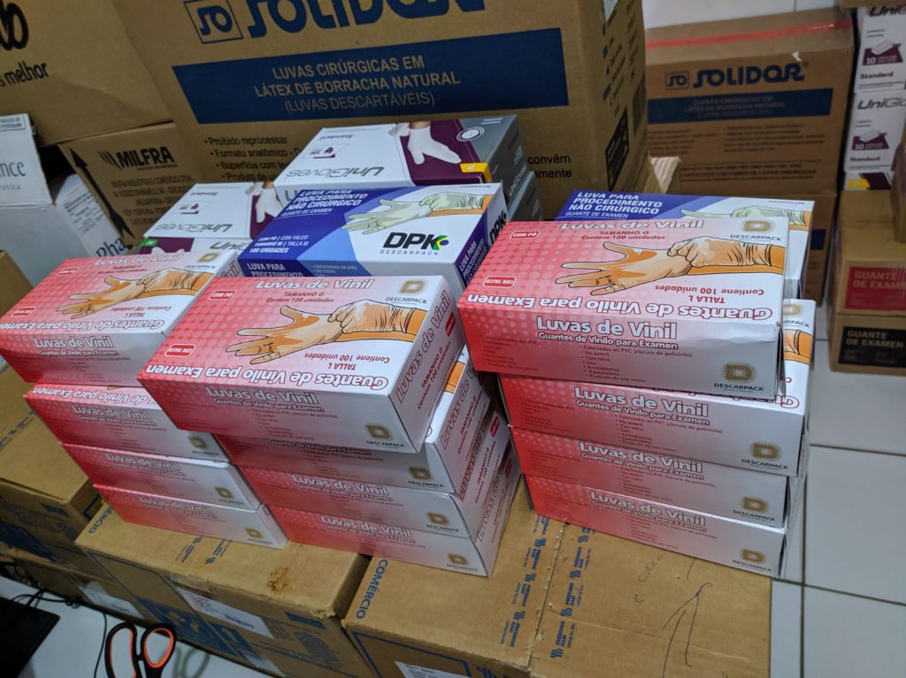 Material recebido pela Secretaria Municipal de Saúde de Picos