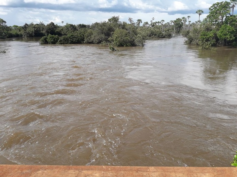 Rio Longá em zona rural de Campo Maior-PI.