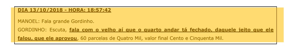 Trecho de conversa entre Manoel e Adriano