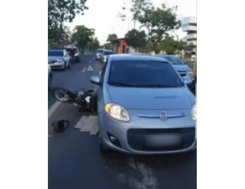 Acidente na Avenida João XXIII em Teresina-PI