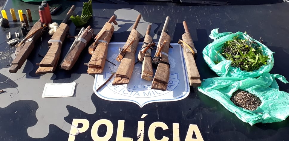 Armas encontradas