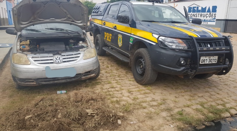 Carro apreendido