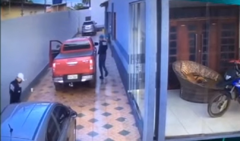 Grupo armado invade residência de um empresário em Dom Pedro-MA