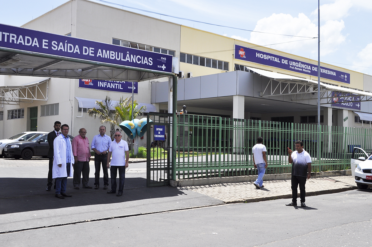 Hospital de Urgência de Teresina - onde o diretor Rodrigo Martins nega socorro a detentos em estado grave