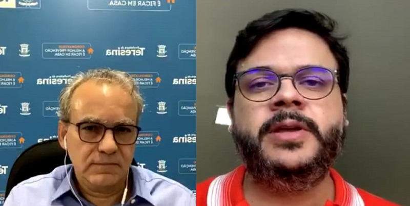 Prefeito Firmino Filho e Psiquiatra Leonardo Luz