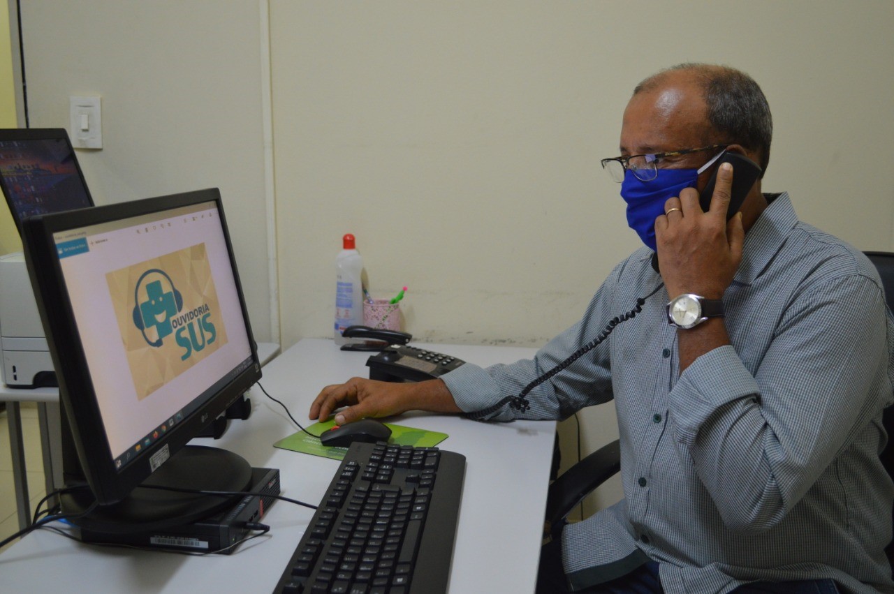 Serviço de Ouvidoria do SUS, da Fundação Municipal de Saúde (FMS), está funcionando por telefone