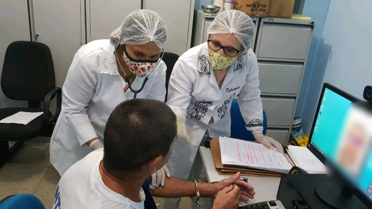 Teleconsulta feita na Penitenciária de Campo Maior-PI