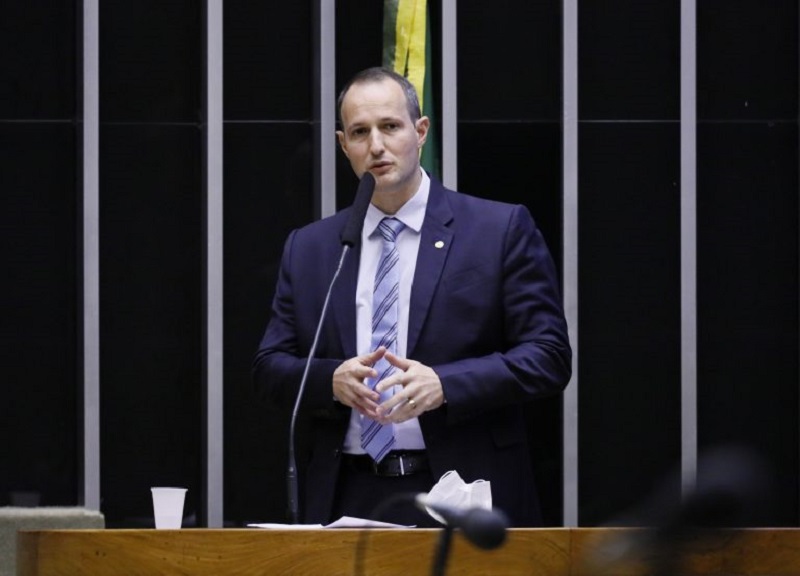 Deputado Guilherme Derrite, autor do projeto