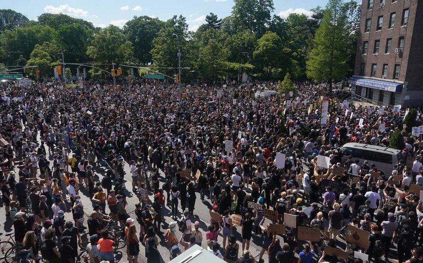 EUA tiveram 8º dia de protestos nesta terça-feira (2)