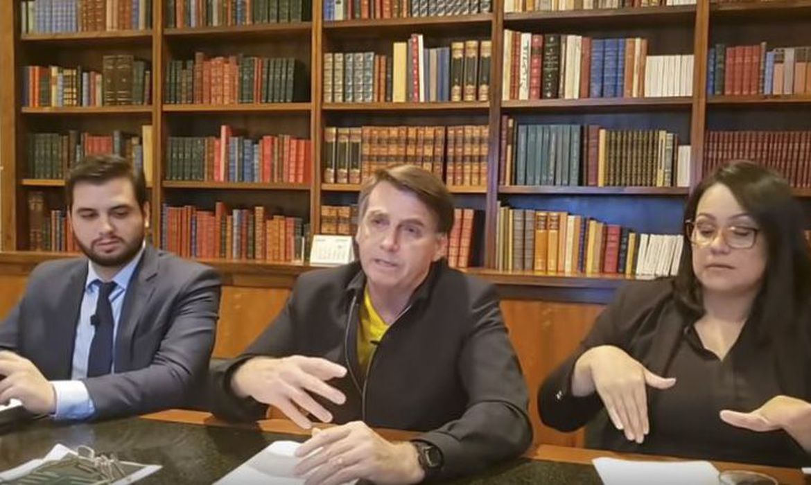 Live semanal de Bolsonaro