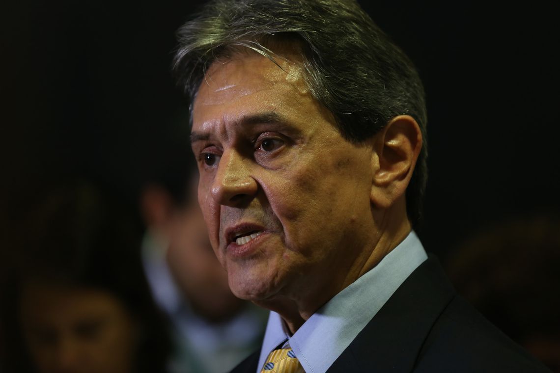 Roberto Jefferson, presidente do Partido Trabalhista Brasileiro (PTB)