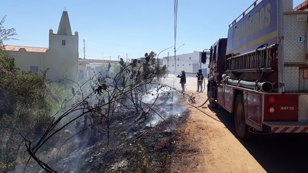 Corpo de Bombeiros registra aumento nas ocorrências de incêndio