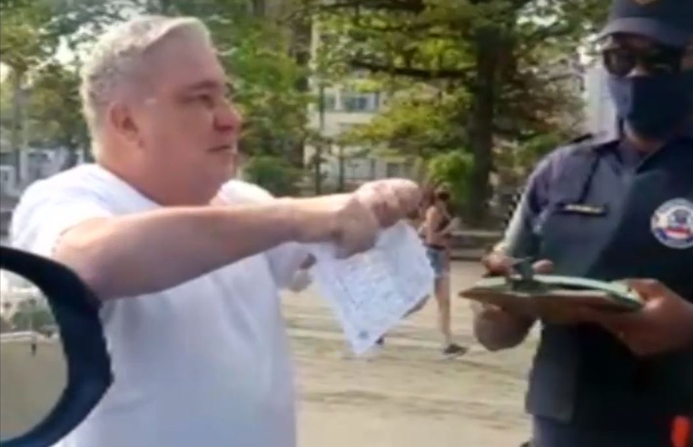 Desembargador humilhou guarda municipal