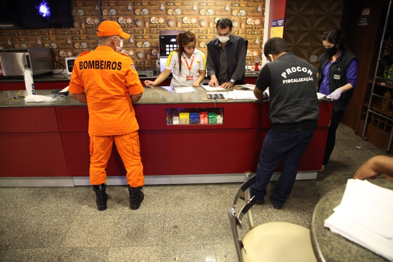 Fiscalização em lojas de conveniência