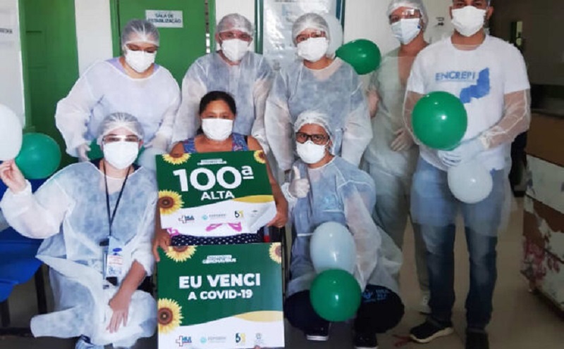 HRJL alcança marca de 100 pacientes recuperados do Novo Coronavírus