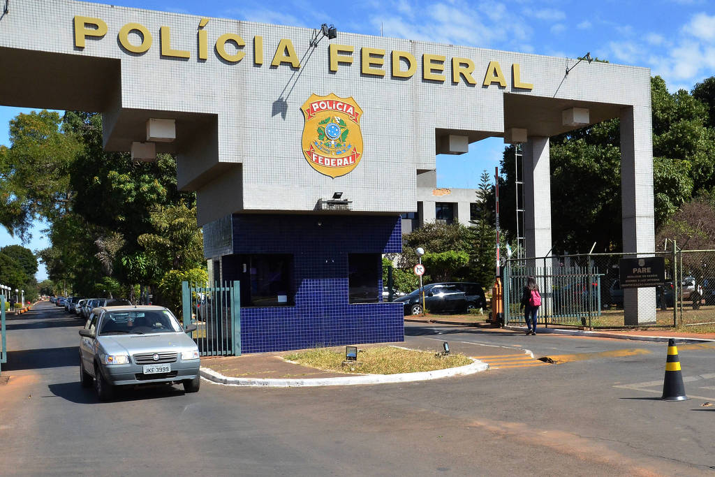 Movimentação na sede da Policia Federal, em Brasilia
