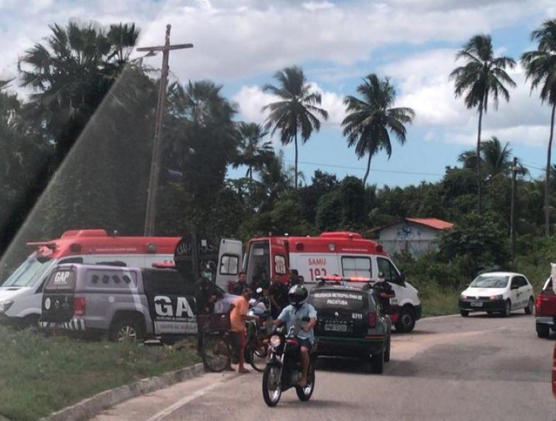 O SAMU encontrou Simão Oliveira com vida, mas já chegou ao Hospital sem os sinais vitais