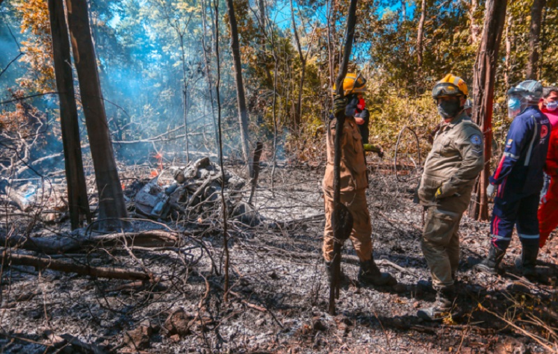 Avião monomotor cai na zona Rural de Teresina