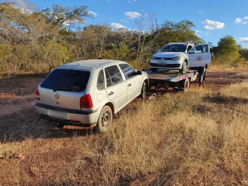 Carros apreendidos