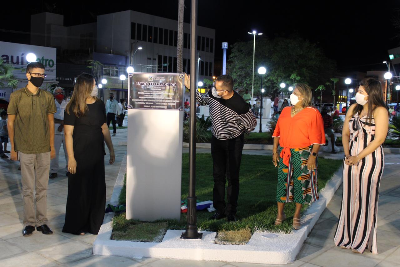 Inauguração da Praça Félix Pacheco