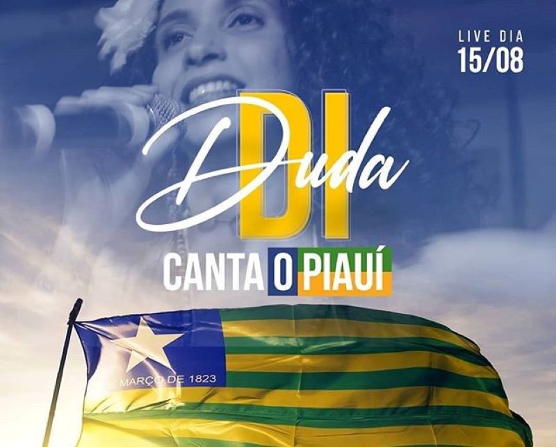 Live Solidária da cantora Duda Di