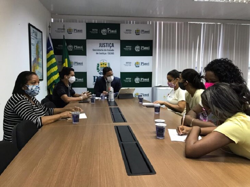 Reunião com familiares de reeducandos das unidades prisionais do Piauí