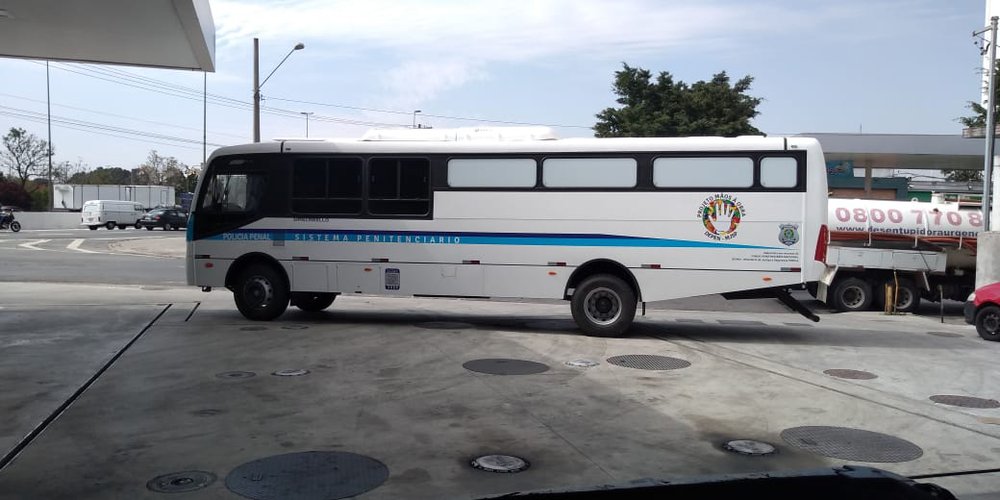 Segundo ônibus doado pelo Depen à Polícia Penal - Sistema Penitenciário (Foto: DIVULGAÇÃO/sigilo da fonte) Segundo ônibus doado pelo Depen à Polícia Penal - Sistema Penitenciário (Foto: DIVULGAÇÃO/sigilo da fonte)