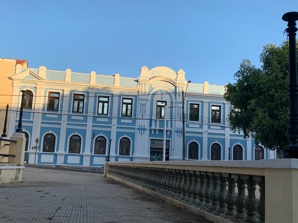 Antigo Quartel da Polícia Militar, atualmente Centro de Artesanal Mestre Dezinho (Foto: Jacinto Teles/JTNEWS) Antigo Quartel da Polícia Militar, atualmente Centro de Artesanal Mestre Dezinho (Foto: Jacinto Teles/JTNEWS)