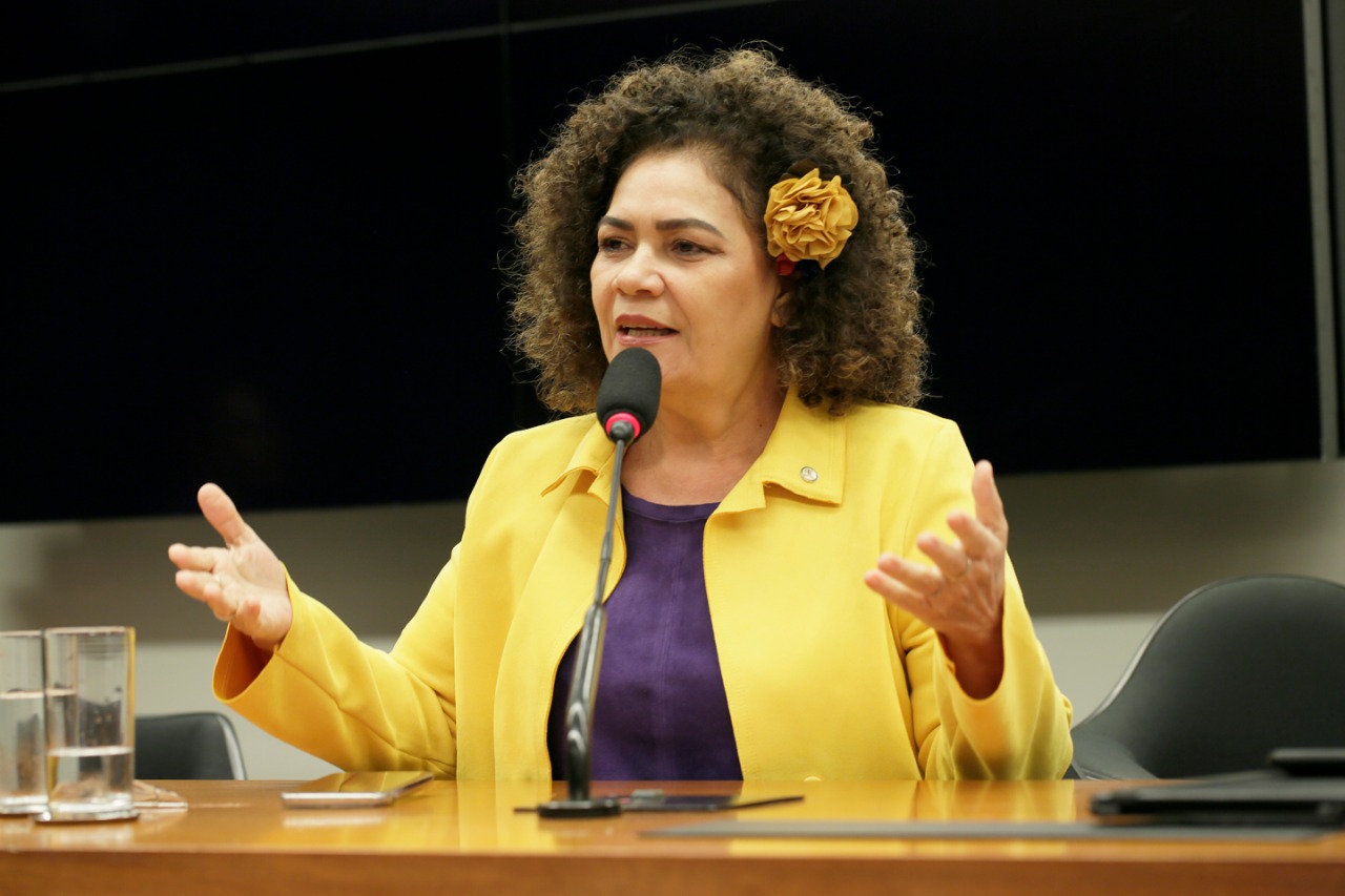 Deputada Perpétua Almeida (PCdoB-AC) - é autora da Notícia Crime