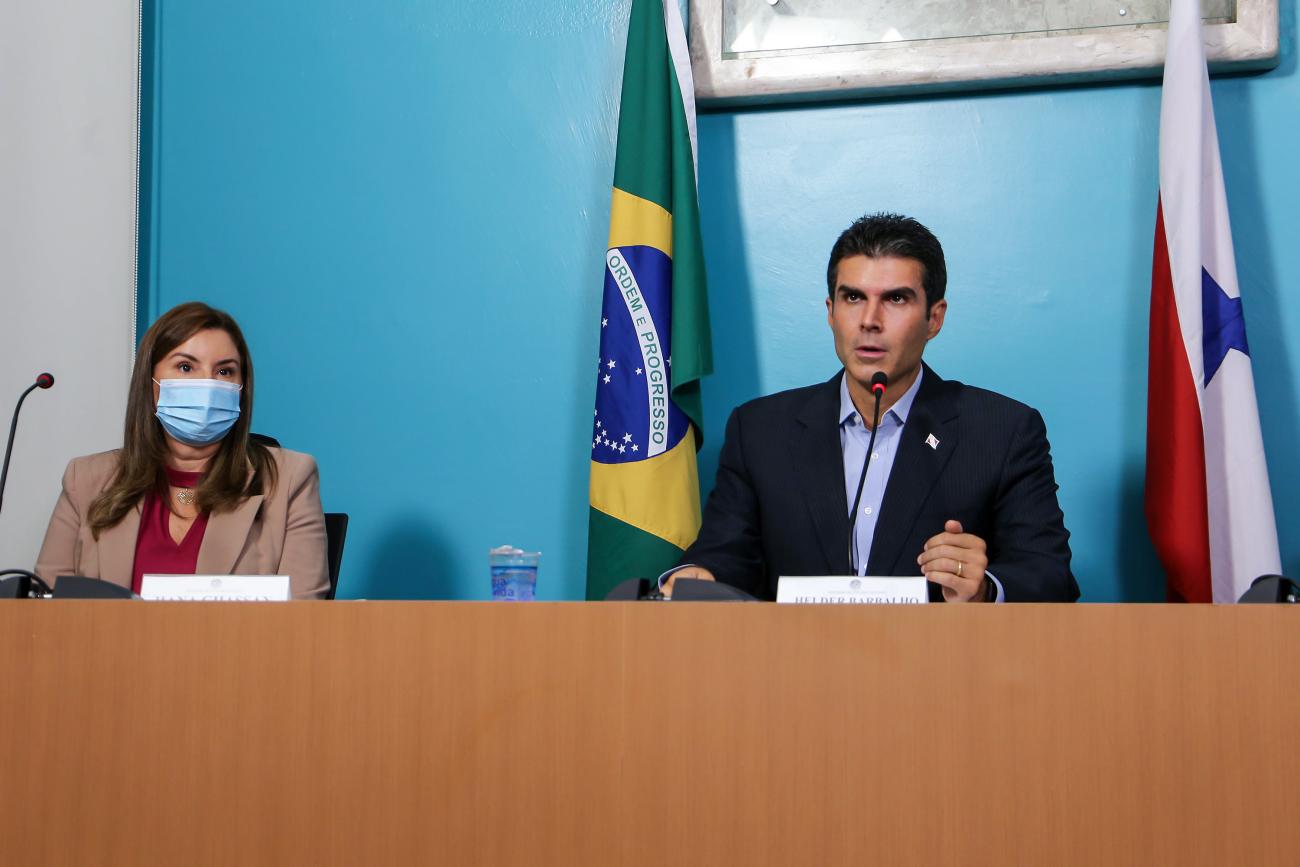 Helder Barbalho foi o primeiro governador do mundo a aderir ao Movimento Relatório Local Voluntário em defesa da Amazônia
