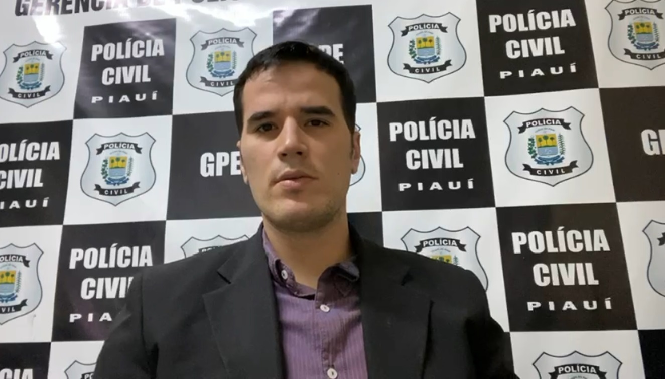 O delegado Matheus Zanatta, da Gerência de Polícia Especializada (GPE)
