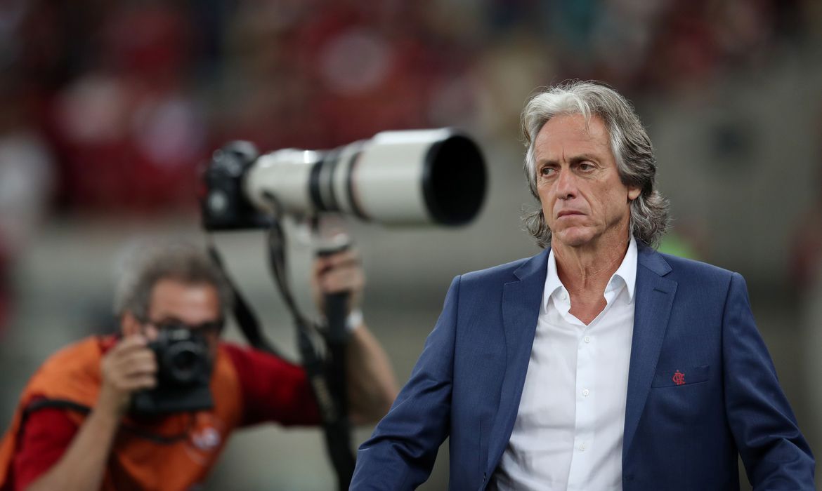 O ex-técnico do flamengo, o português Jorge Jesus