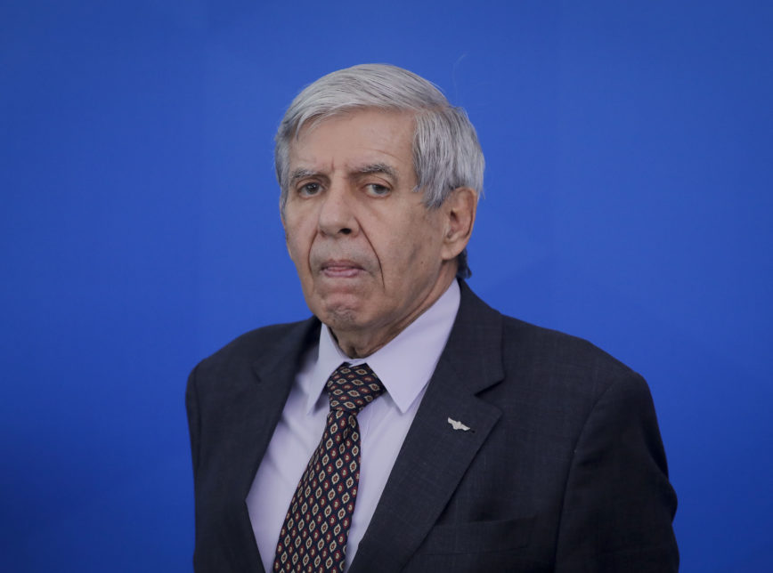 O ministro Augusto Heleno (GSI)