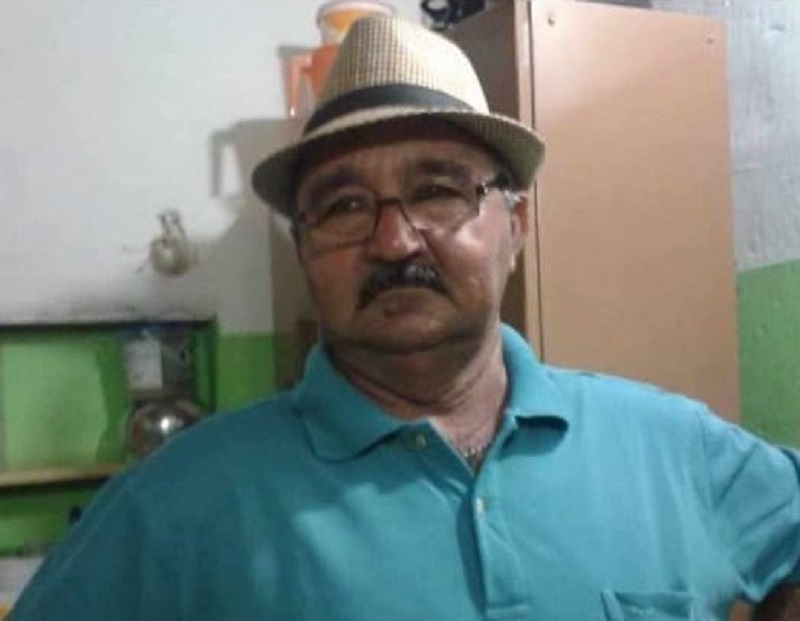 Vicente Rodrigues de Lima, 65 anos, morreu atropelado na noite de domingo (27)