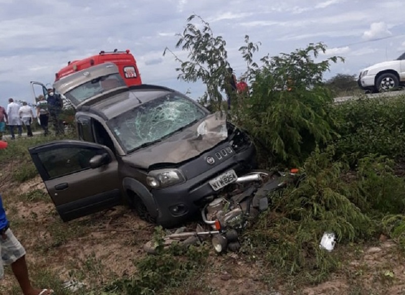 Acidente na BR-407, em Jaicós