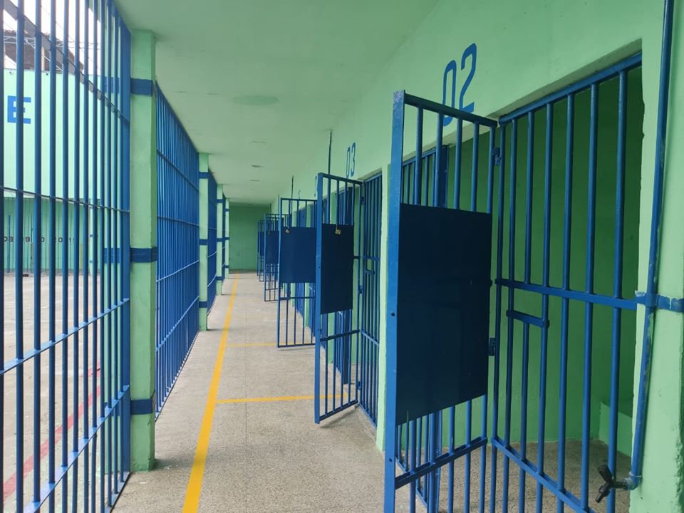 Celas ca Casa de Custódia com novas estruturas (Foto: Divulgação/policiais penais) Celas ca Casa de Custódia com novas estruturas (Foto: Divulgação/policiais penais)