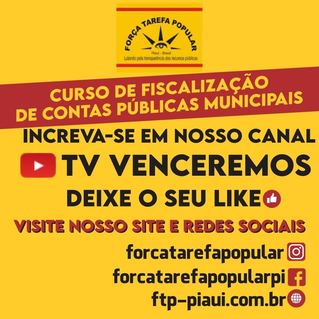 Curso de Fiscalização das Contas Públicas Municipais